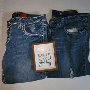 Jeans and Capri pants